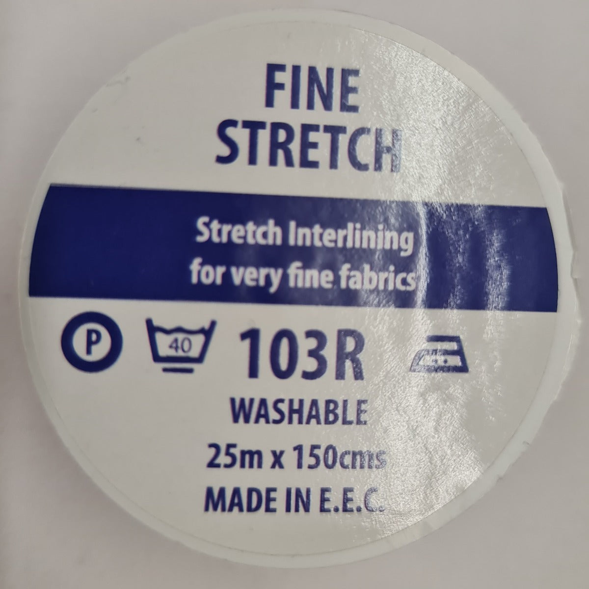 Fine stretch knitted iron on interfacing 103r