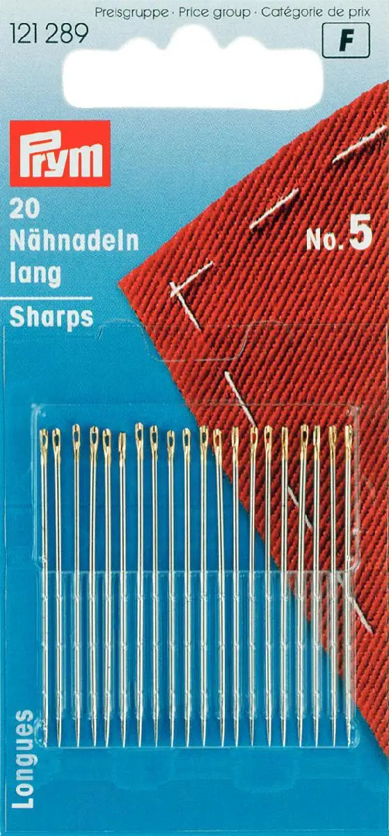 Prym sharps and betweens