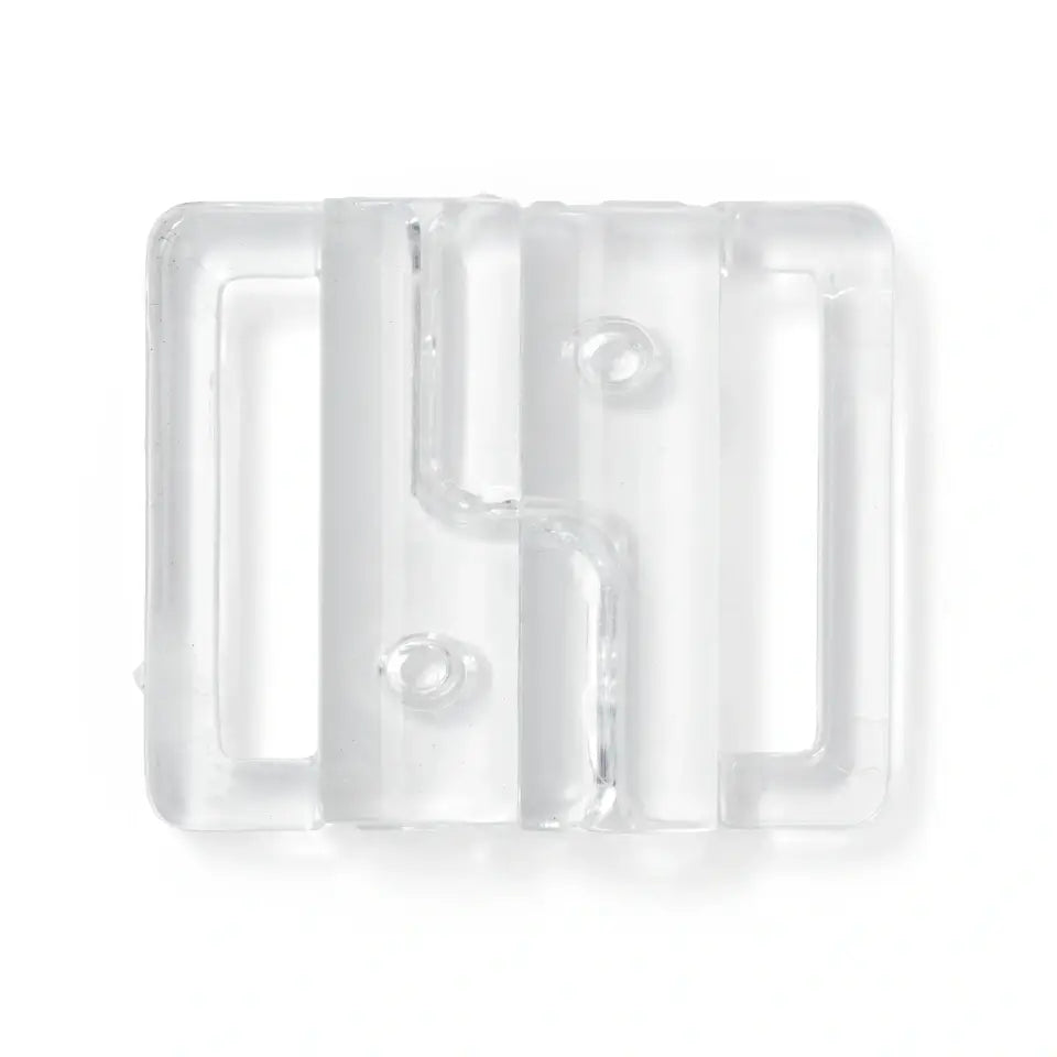 Bikini and belt clasp, transparent