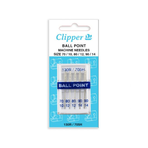 Clipper Machine Needles Ball Point assorted