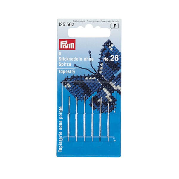 Prym Tapestry embroidery needles with blunt point