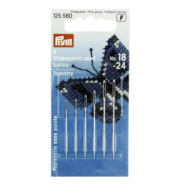 Prym Tapestry embroidery needles with blunt point