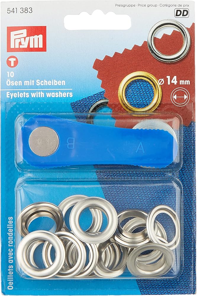 Prym Eyelets with Washers 14mm