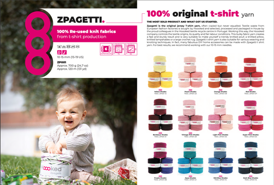 Hooked 700g T-shirt yarn