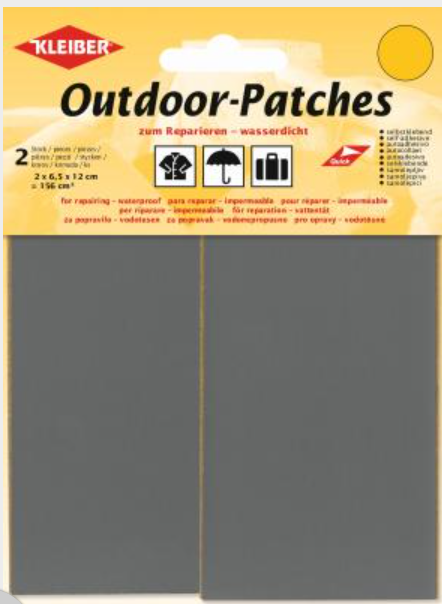 Outdoor self adhesive repair patch