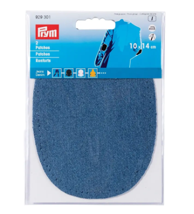 Prym Iron on denim patches