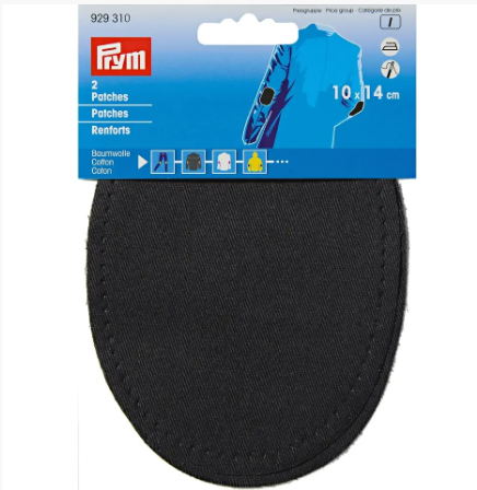 Prym Patches, cotton, iron-on, various colours