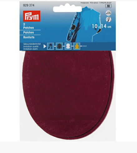 Prym Patches, cotton, iron-on, various colours