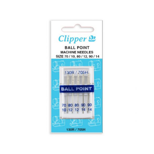 Clipper Machine Needles Ball Point assorted