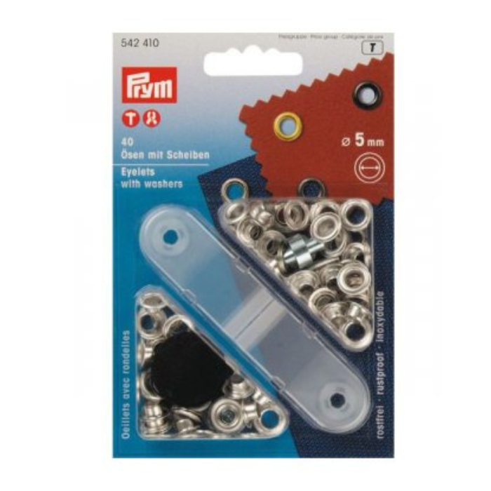 Prym Eyelets with Washers 5mm