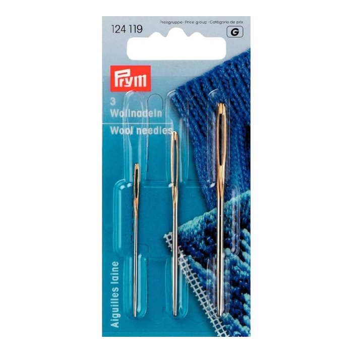 Prym Wool needles with blunt point No. 1, 3, 5