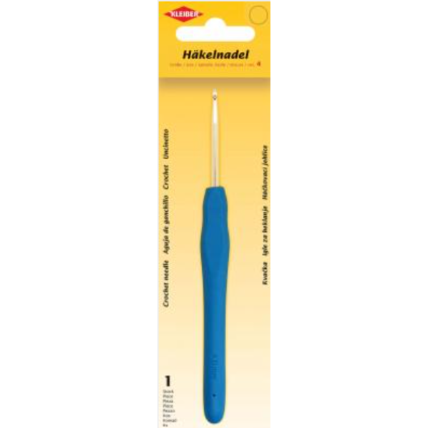 Kleiber crochet hooks with rubber handle