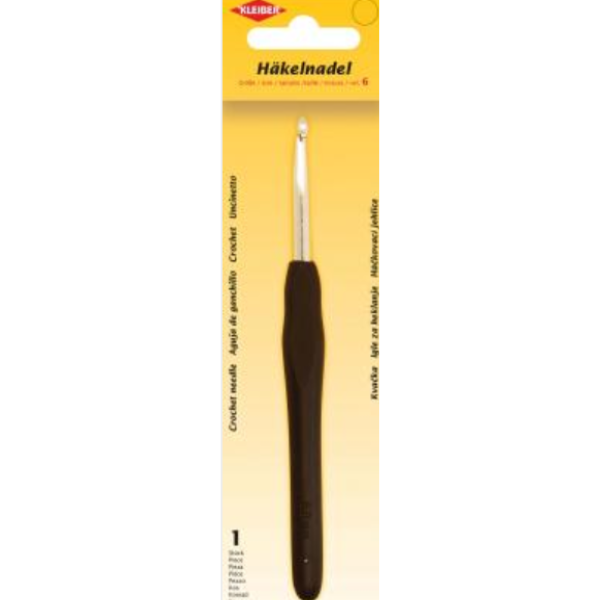 Kleiber crochet hooks with rubber handle