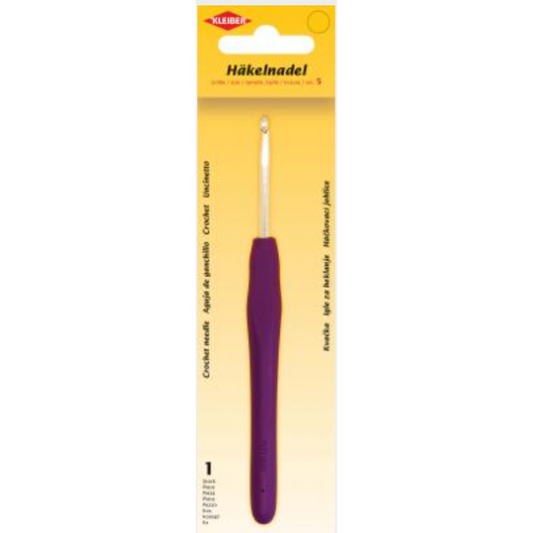 Kleiber crochet hooks with rubber handle