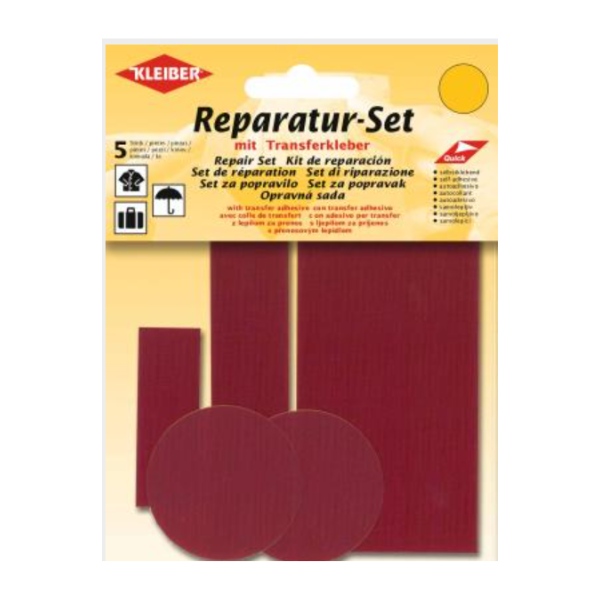 Self adhesive repair set