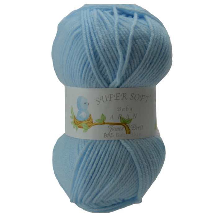 James C Brett baby aran yarn 100g