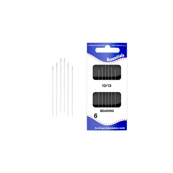 Whitecroft Essentials Beading needles 10/13