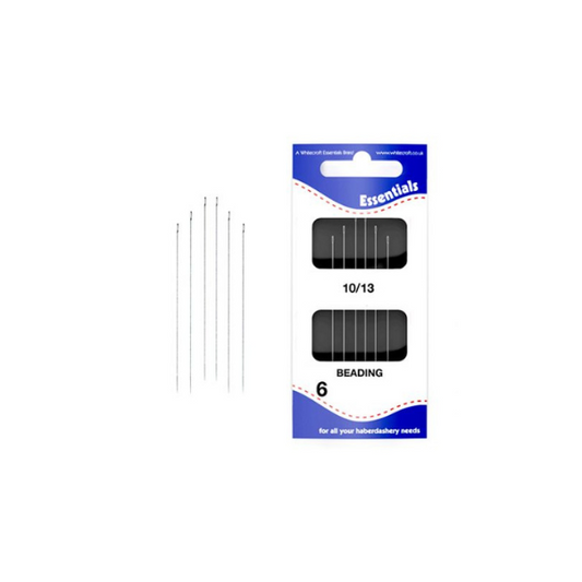 Whitecroft Essentials Beading needles 10/13