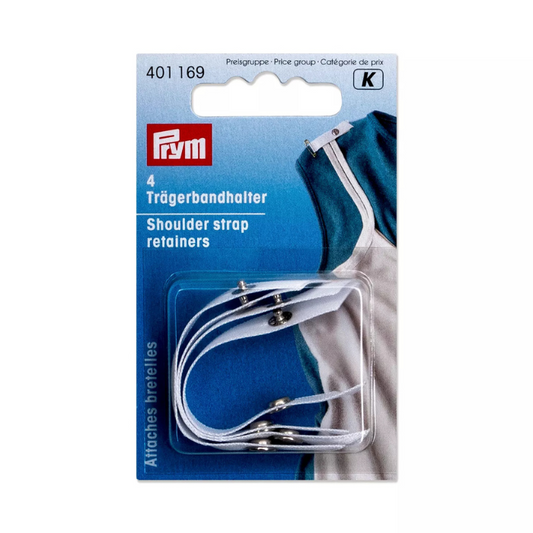 Shoulder strap retainers