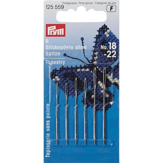 Prym Tapestry embroidery needles with blunt point