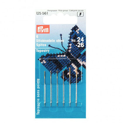 Prym Tapestry embroidery needles with blunt point