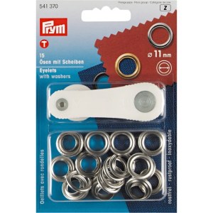 Prym Eyelets with Washers 11mm